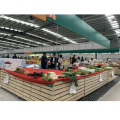 China Metal Frame Steel Prefabricated Farmer's Market Building Shed